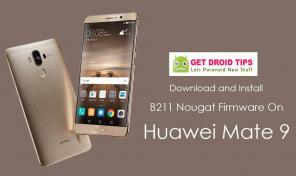 Asenna B211 Nougat -laiteohjelmisto Huawei Mate 9 MHA-AL00: lle, LON-AL00 (Kiina)