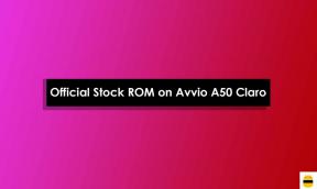 A hivatalos részvény ROM telepítése az Avvio A50 Claro-ra