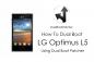 כיצד לבצע אתחול כפול LG Optimus L5 באמצעות תיקון אתחול כפול