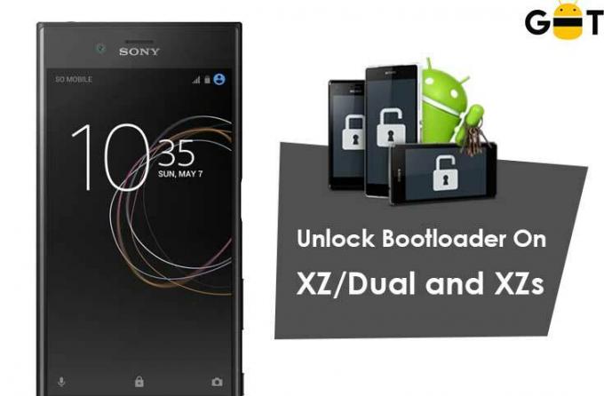 Kā atbloķēt bootloader ierīcēs Sony Xperia XZ, Dual un XZS