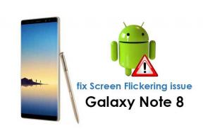 دليل لإصلاح مشكلة وميض الشاشة في Galaxy Note 8