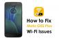 Cómo solucionar problemas de Wi-Fi Moto G5S Plus