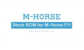 Kaip įdiegti „Stock ROM“ „M-Horse F11“ [Firmware Flash File / Unbrick]