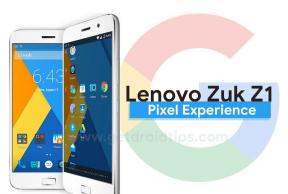 Aktualizujte Android 8.1 Oreo založený na Pixel Experience ROM na Lenovo Zuk Z1