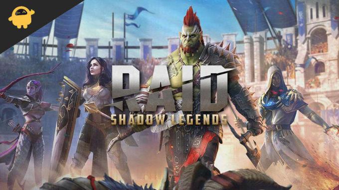 Lista de niveles de Raid Shadow Legends Clasificación de todos los personajes