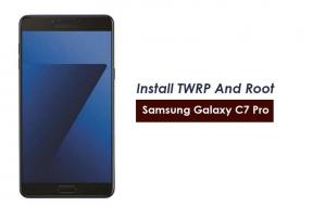 Kaip įdiegti TWRP ir šakninį „Samsung Galaxy C7 Pro“