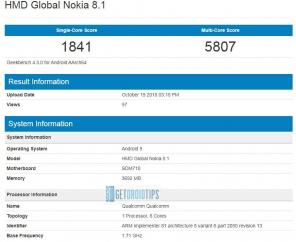 Nokia 8.1 GeekBench लिस्टिंग से पता चलता है कि यह एंड्रॉइड पाई आउट-ऑफ-द-बॉक्स चलाएगा