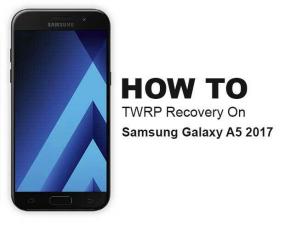Kako izkoreniniti in namestiti uradno obnovitev TWRP na Galaxy A5 2017