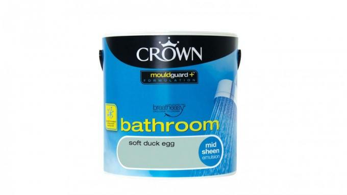Geriausi vonios dažai: ilgalaikiai dažai vonios kambariams iš „Dulux“, „Crown“ ir kt