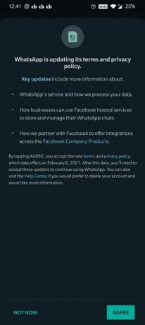 WhatsApp новая политика конфиденциальности