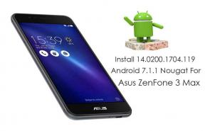 Įdiekite 14.0200.1704.119 „Android 7.1.1 Nugat“, skirtą „Asus ZenFone 3 Max“
