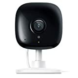 Obrázok inteligentnej bezpečnostnej kamery TP-Link Kasa, baby monitora, interiérového CCTV, nie je potrebný žiadny rozbočovač, pracuje s Alexa (Echo Spot / Show a Fire TV), Google Home / Chromecast, 1080p, obojsmerného zvuku s nočným videním