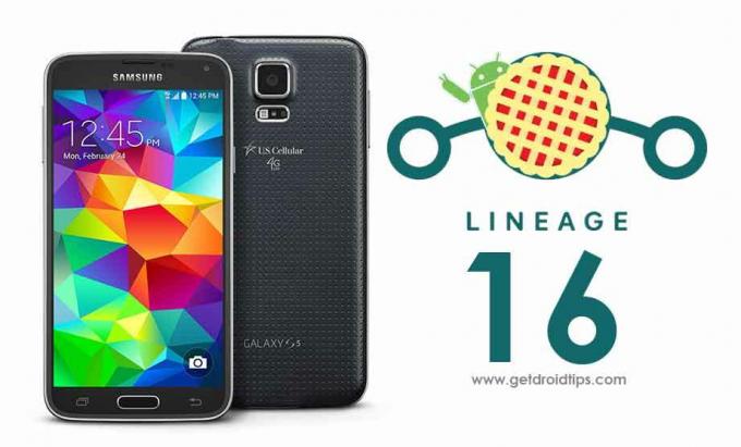 Stiahnite si a nainštalujte Lineage OS 16 na Galaxy S5 na báze 9.0 diel [klte]
