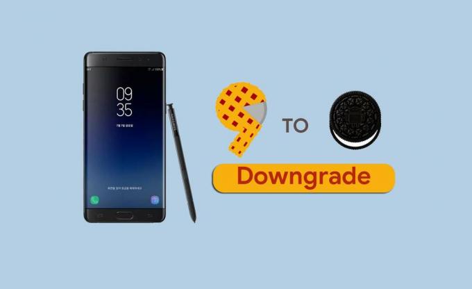 Hogyan lehet visszaminősíteni a Samsung Galaxy Note FE-t Android 9.0 Pie-ről Oreóra
