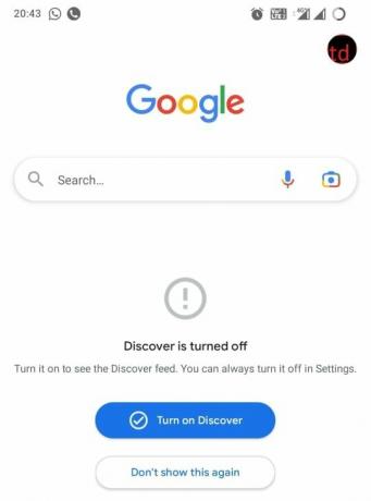 Google Discover News Feed Android 11 OxygenOS 11