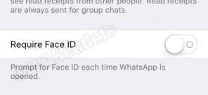 Η υποστήριξη Face ID και Touch ID για το WhatsApp έρχεται σύντομα σε iOS