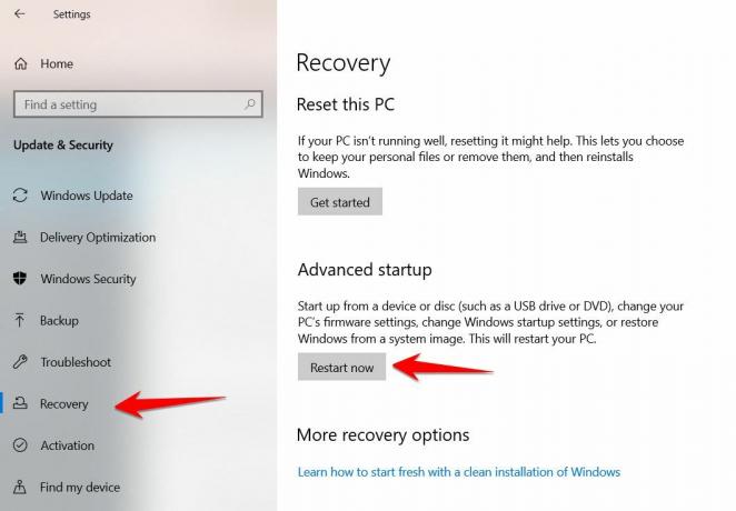 Fix: Sidefeil i ikke-sidefeltfeil i Windows 10