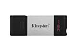 „Kingston DataTraveler 80“ vaizdas - DT80 / 32 GB USB-C „Flash 1“, 1 kartos, „Flash“ įrenginys