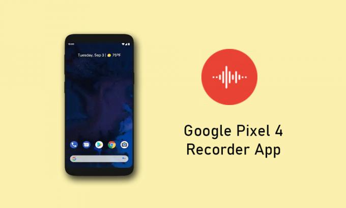 Stáhněte si aplikaci Google Pixel 4 Recorder pro jakékoli zařízení Android