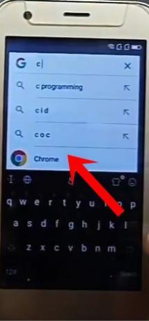 результат поиска Chrome