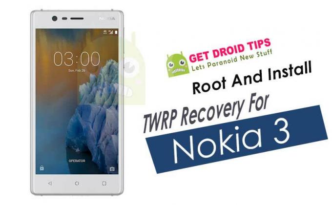Come eseguire il root e installare la recovery TWRP per Nokia 3
