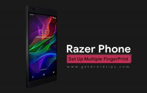 Så här ställer du in flera fingeravtryck på Razer Phone