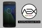 Laadige alla AOSPExtended Moto G5 Plus (Android 9.0 Pie) jaoks