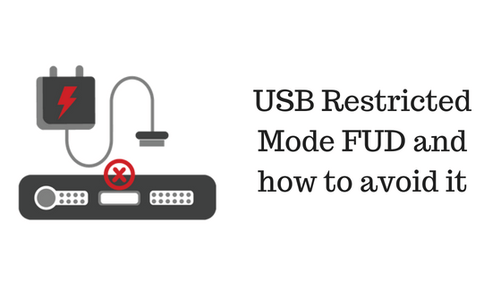 USB FUD Mode מוגבל וכיצד להימנע מכך