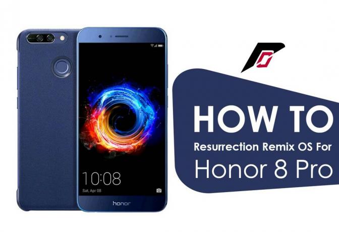 כיצד להתקין Remix Resurrection עבור Honor 8 Pro