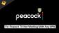 Fix: Peacock TV fungerar inte med någon VPN
