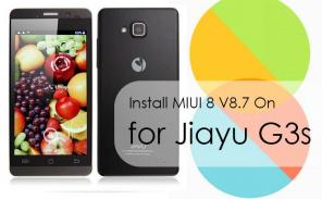 كيفية تثبيت MIUI 8 على Jiayu G3S