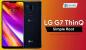 Sådan roter du LG G7 ThinQ ved hjælp af denne enkle guide