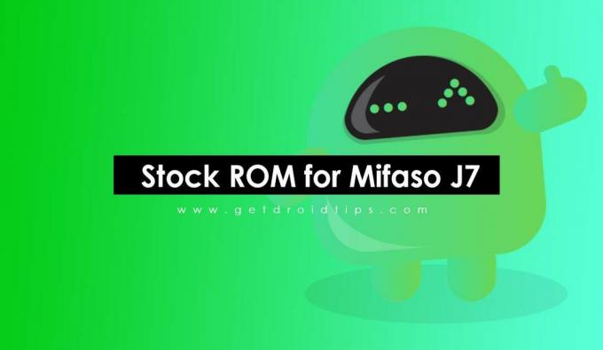 كيفية تثبيت Stock ROM على Mifaso J7 [ملف فلاش للبرامج الثابتة]