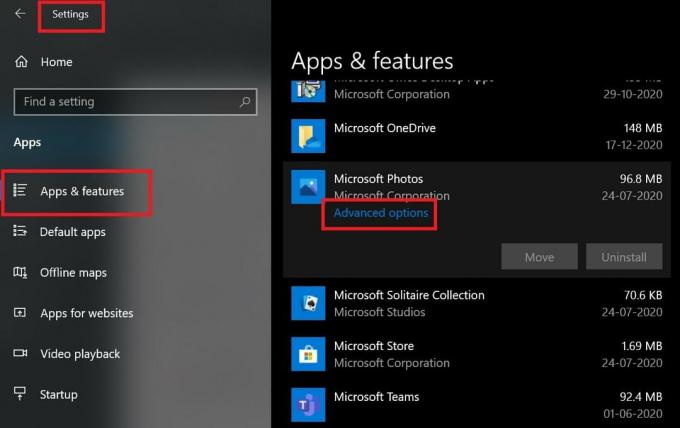 Reparer Windows fotos-appen i Windows 10