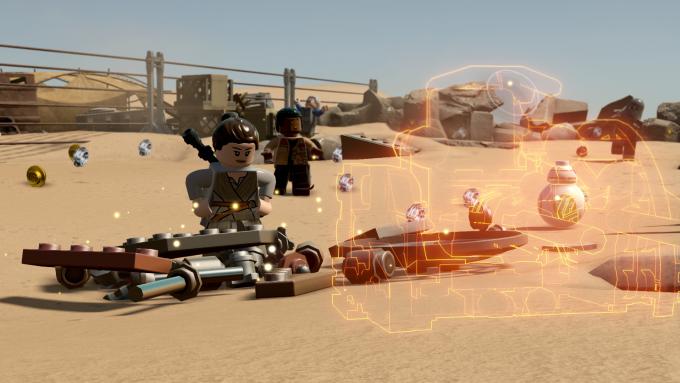 „Lego Žvaigždžių karai: pabunda jėga“, pastatas