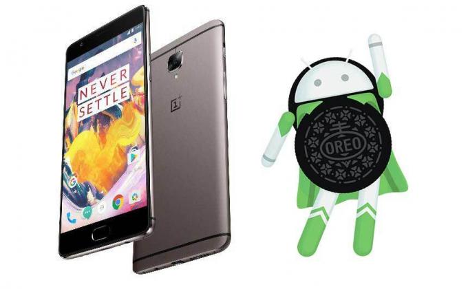 OnePlus 3T Android 8.0 Oreo