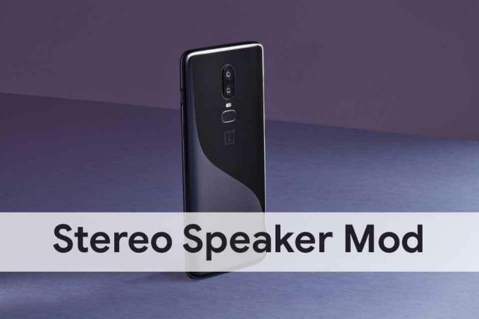 Agora você pode ativar o MOD de alto-falante estéreo no OnePlus 6