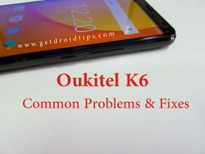 مشاكل وإصلاحات Oukitel K6 الشائعة