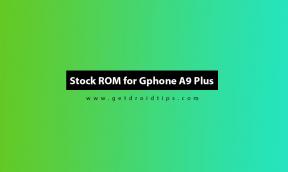 Sådan installeres Stock ROM på Gphone A9 Plus [Firmware-flashfil]
