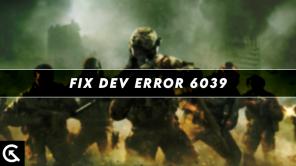 Fix: Modern Warfare 2 und Warzone 2 Dev Error 6039