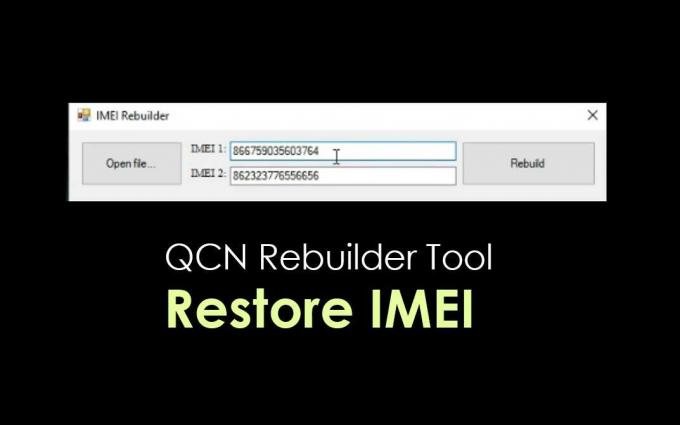 Scarica QCN Rebuilder Tool - Tutta l'ultima versione aggiunta