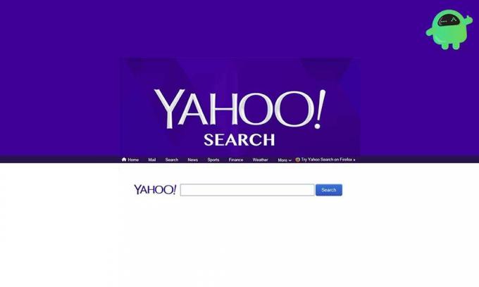 Yahoojev logotip za iskanje