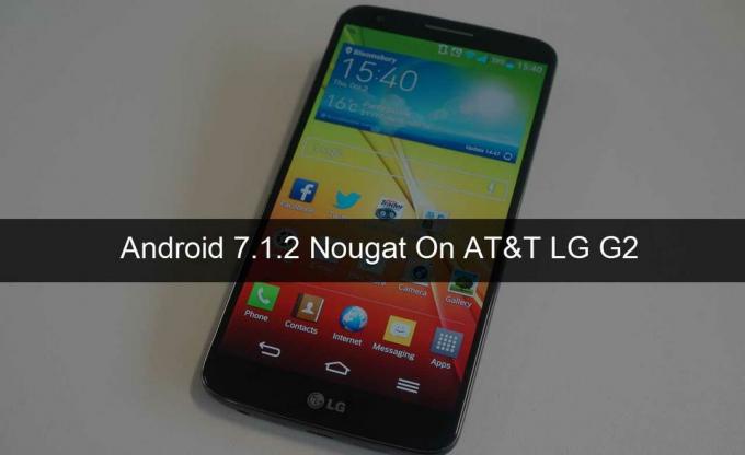 הורד התקן את Android 7.1.2 Nougat הרשמי ב- AT&T LG G2 D800