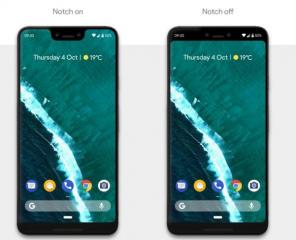 Cum să ascundeți Google Pixel 3XL Notch