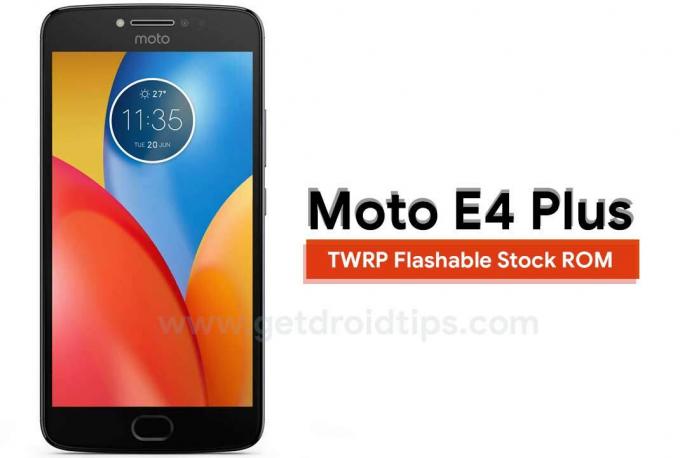 Moto E4 Plus TWRP Flash de stock ROM [Full ROM / OTA]