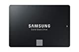 Samsung 860 EVO 500 GB SATA 2,5 İnç Dahili Katı Hal Sürücüsü (SSD) (MZ-76E500) resmi, siyah