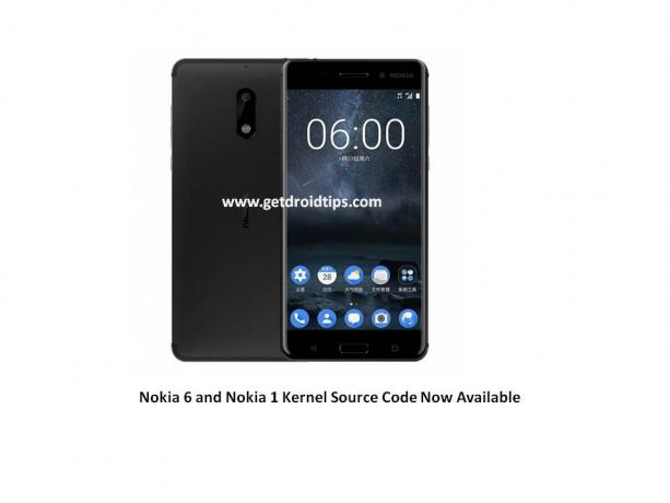„Nokia 6“ branduolio šaltinio kodas
