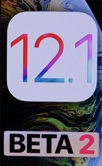 Apple iOS 12.1 Beta 2