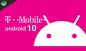 Rastreador de actualizaciones de Android 10 de T-Mobile