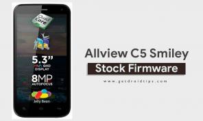 Sådan installeres Stock ROM på Allview C5 Smiley [Firmware File / Unbrick]